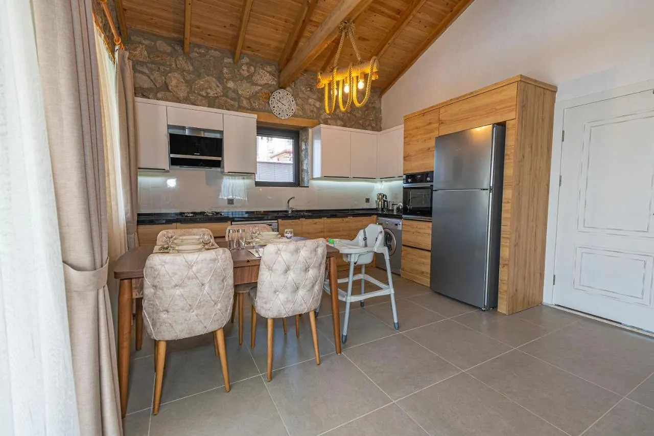 Beyza- Fethiye'De 2+1 Jakuzili Villa טורקיה