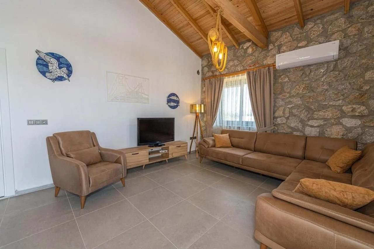 דירה Beyza- Fethiye'De 2+1 Jakuzili Villa טורקיה