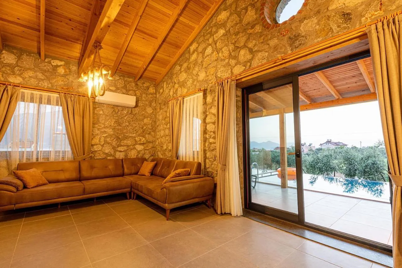 Beyza- Fethiye'De 2+1 Jakuzili Villa טורקיה
