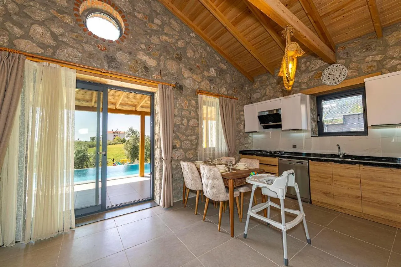 Beyza- Fethiye'De 2+1 Jakuzili Villa טורקיה